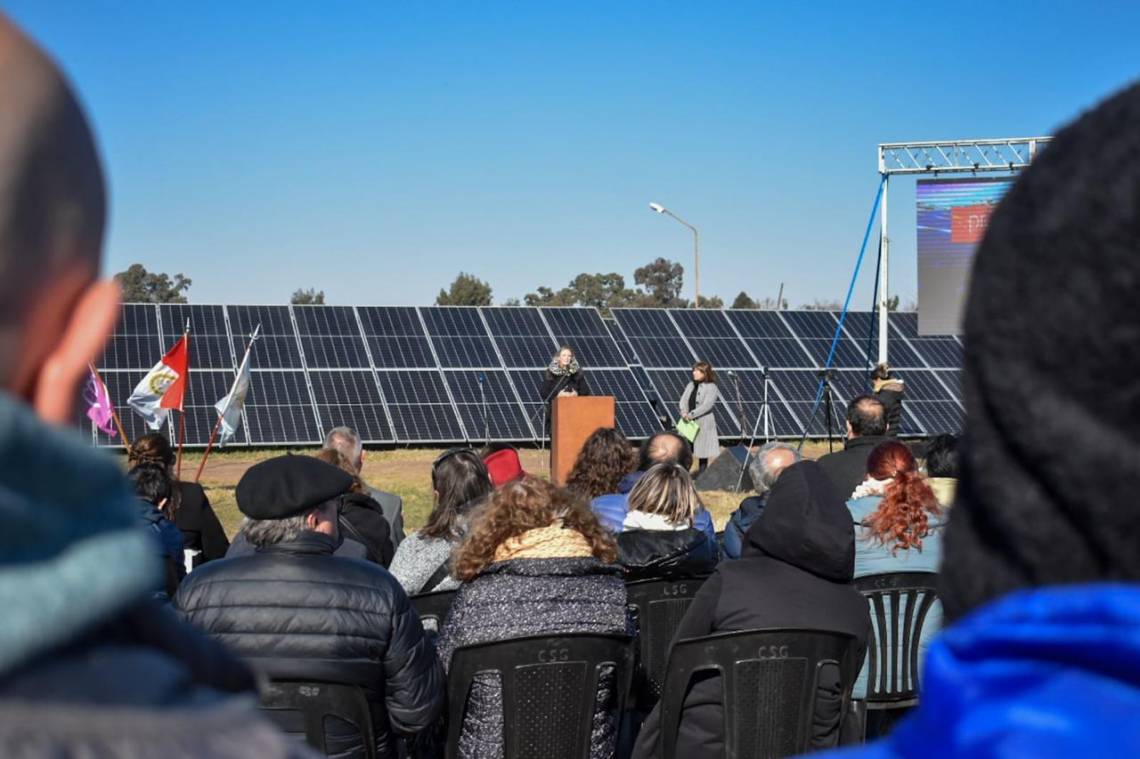 Asociativo y sustentable: larga el parque fotovoltaico en San Gregorio