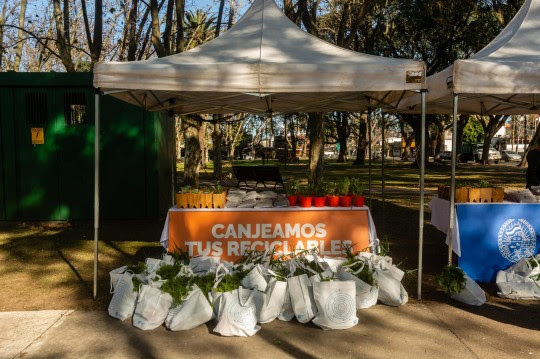 Reciclado urbano: Rosario, la ciudad que cumple una década canjeando residuos